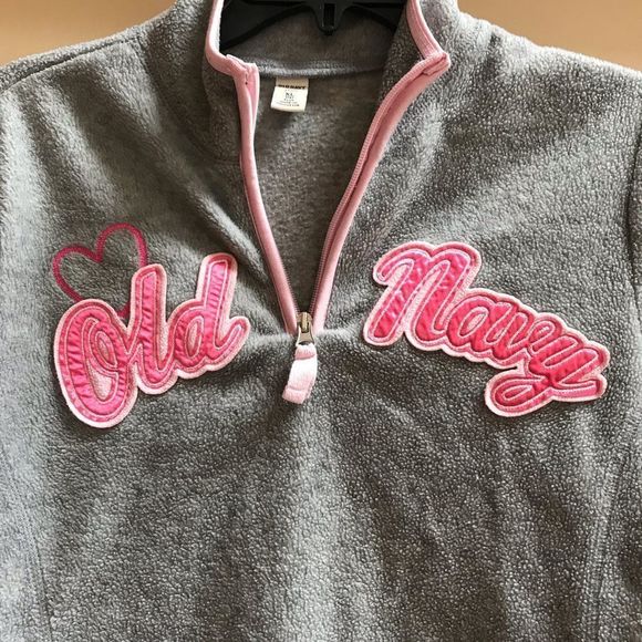Girls Old Navy fleece sweatshirt - Picture 3 of 6
